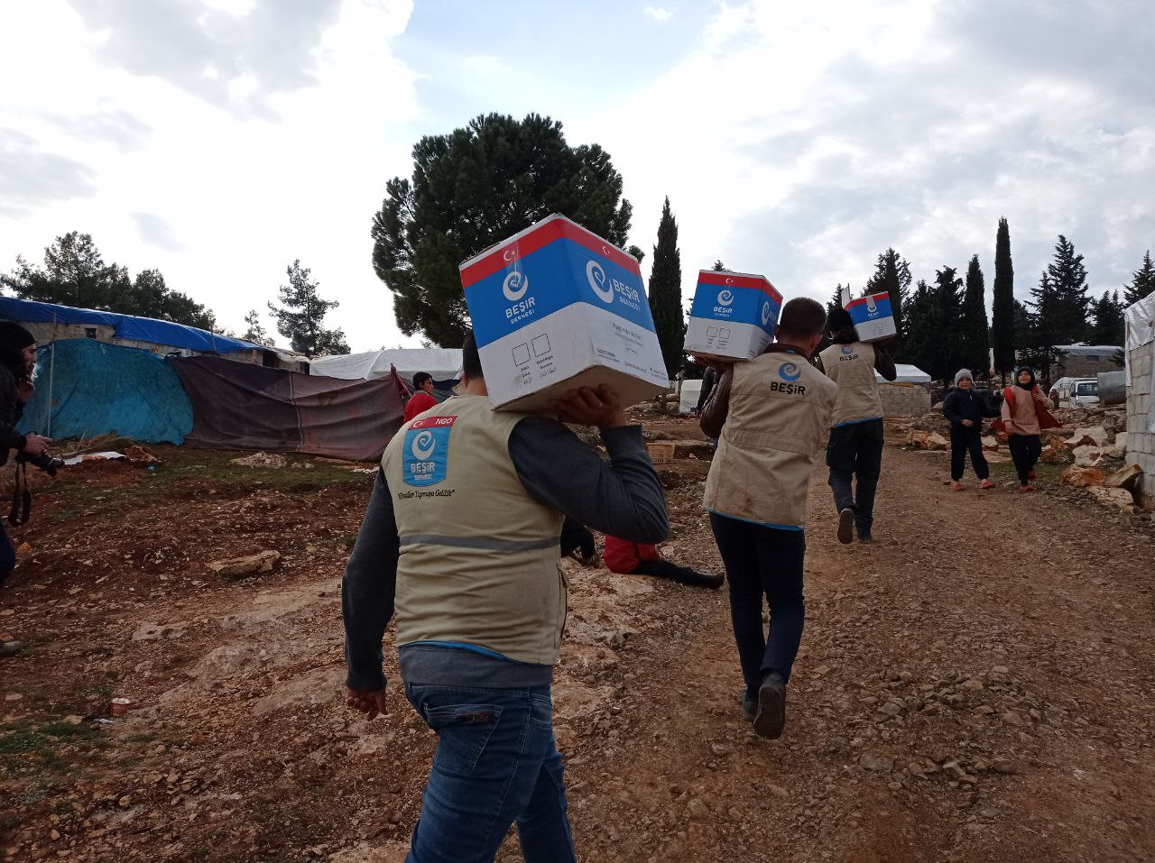 Afrin’e Gıda Yardımı