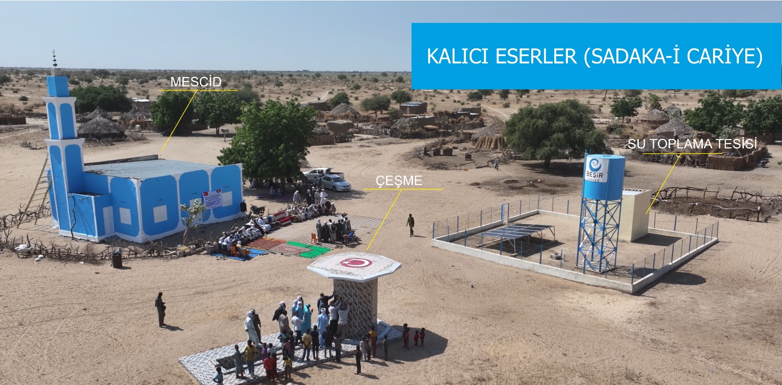 Cami, mescit, medrese, Türkiye, Afrika, Müslüman beldeler, yardım, eğitim