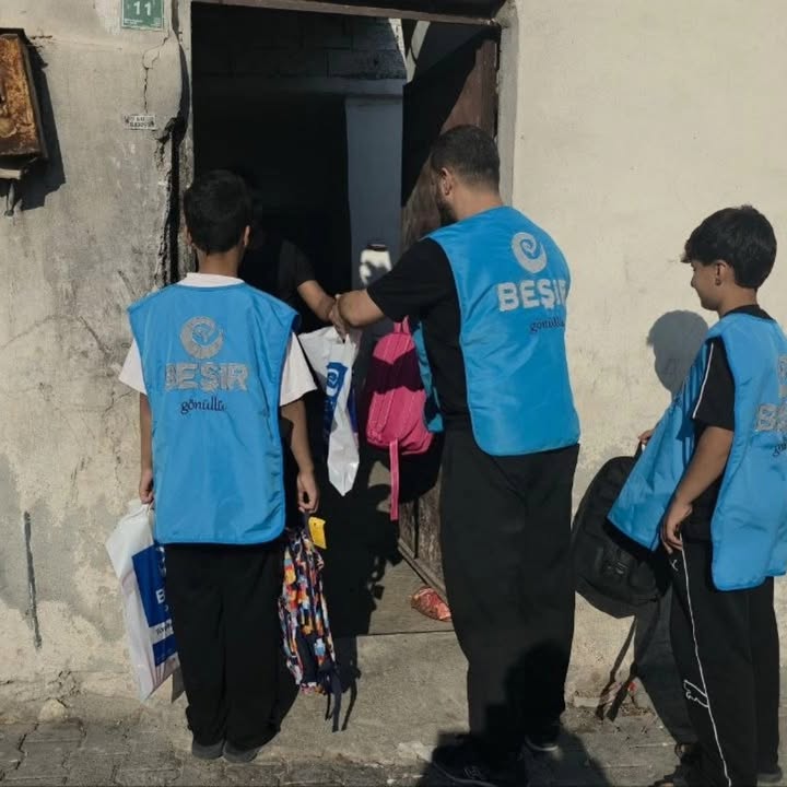 Beşir Derneği, Ailelere Gıda, Eğitim ve Yakacak Desteklerini Devam Ettiriyor
