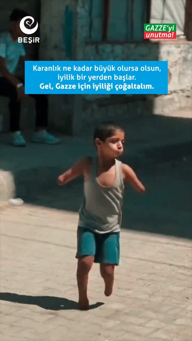 Beşir Derneği Gazze'de Acil Yardım Kampanyası Devam Ediyor